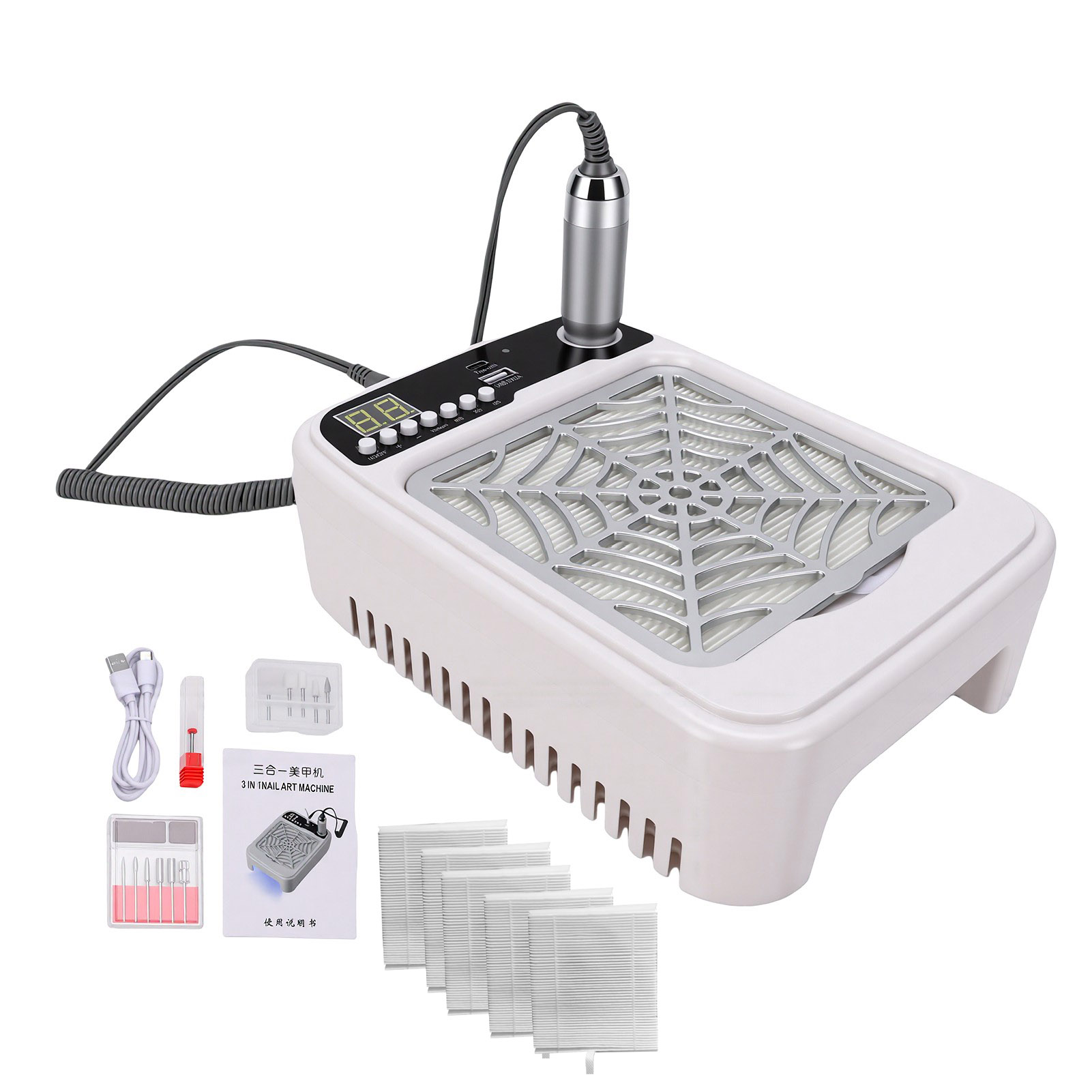 3'ü 1 Arada Tırnak Freze Makin - Nail Drill Machine incelemesi ve fiyatı