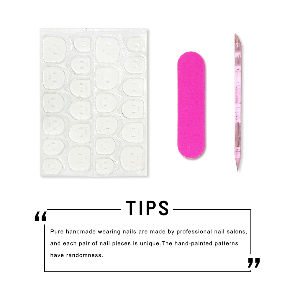 10 Adet Sevimli Karikatür Siya - Nail Art Press On incelemesi ve fiyatı
