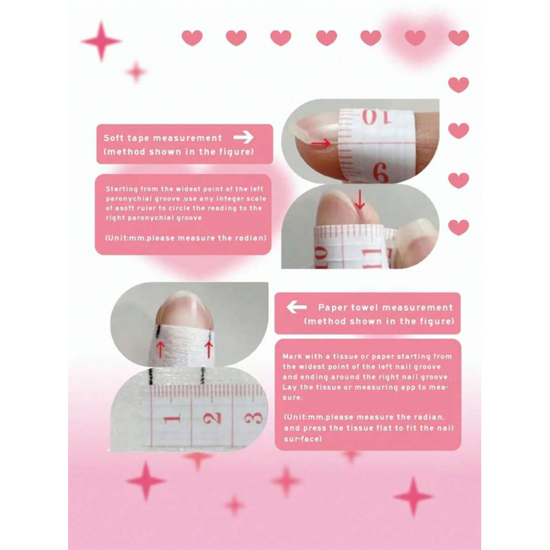 10 adet el yapımı pembe takma  - Nail Art Pink incelemesi ve fiyatı
